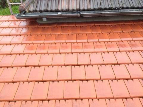 Nettoyage toiture tuiles Caen