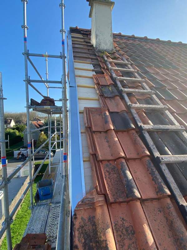 Réparation toiture en pente Caen