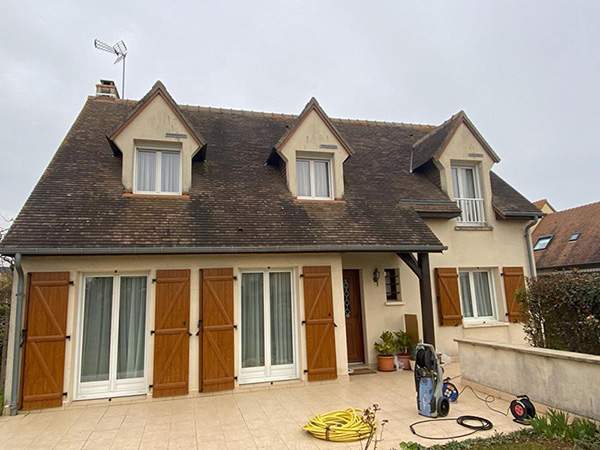 Toiture bien nettoyée Caen