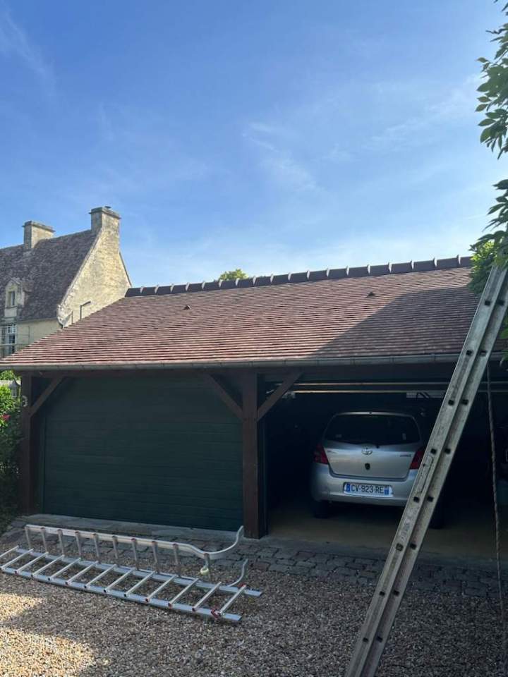 Construction et pose toiture garage Caen