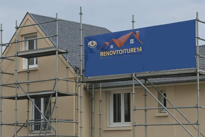 Chantier toiture Caen